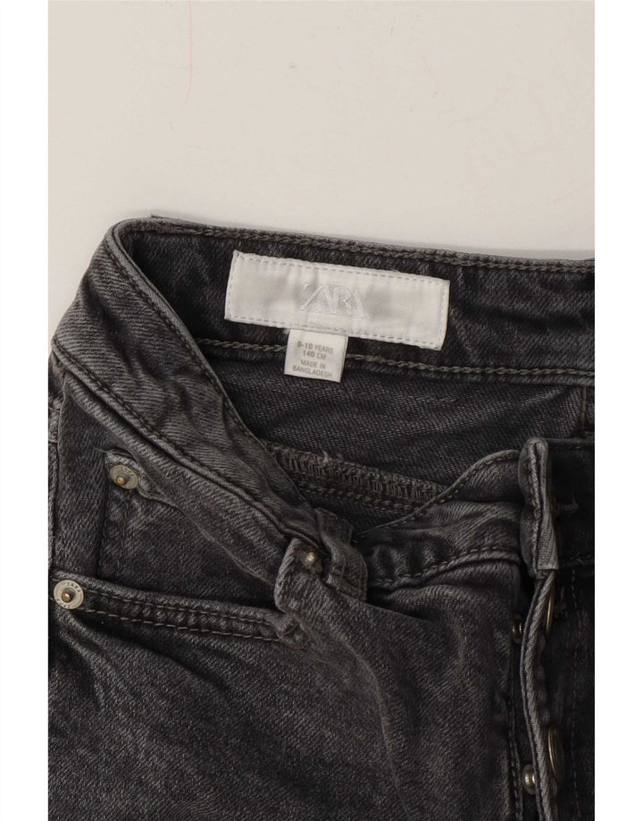 Dżinsy dziewczęce Zara Flared 9-10 lat W24 L25 Szare