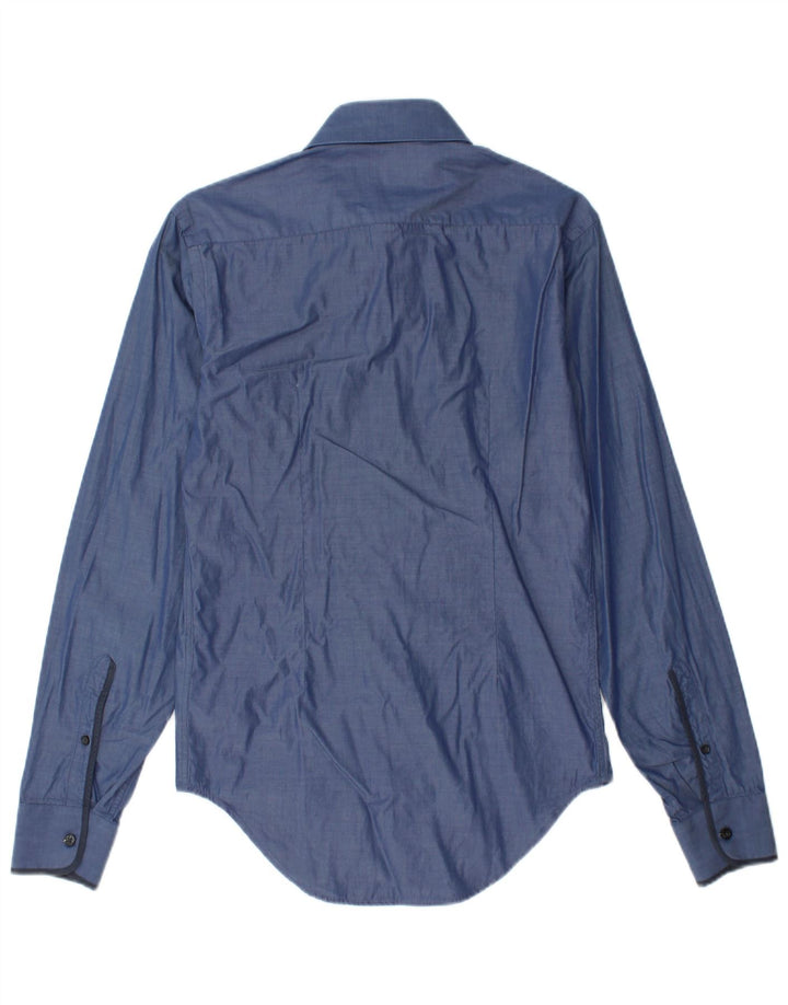 ZARA Mens Shirt Small Blue Cotton