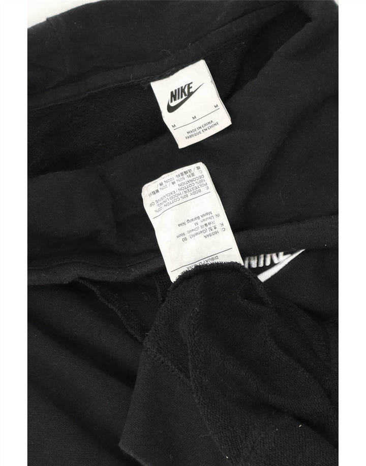 Męska bluza z kapturem Nike, średnia czarna, bawełniana
