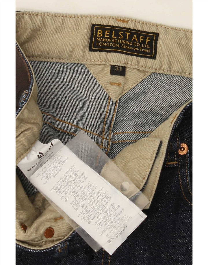 Jeansy męskie Belstaff W31 L32 Granatowe bawełniane