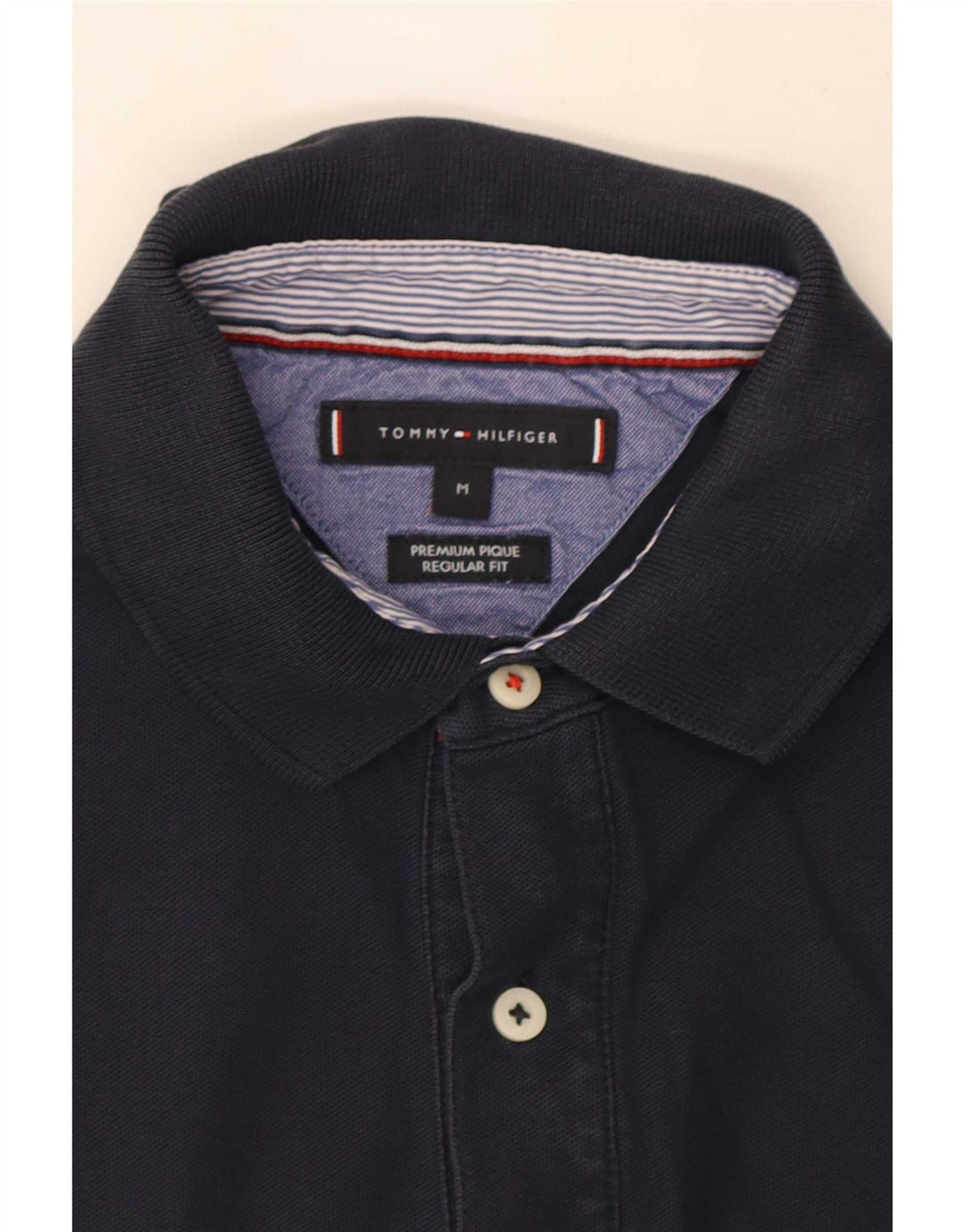 Męska koszulka polo o regularnym kroju Tommy Hilfiger w kolorze granatowym