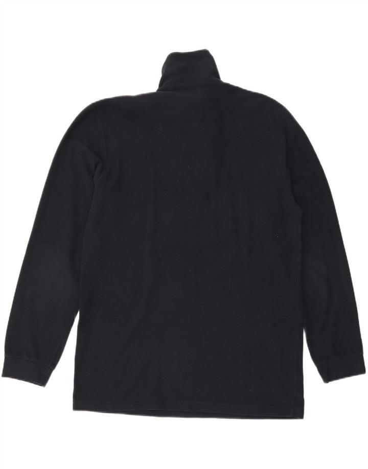 Męski sweter polarowy CHAMPION XL granatowy, poliestrowy, zapinany na zamek