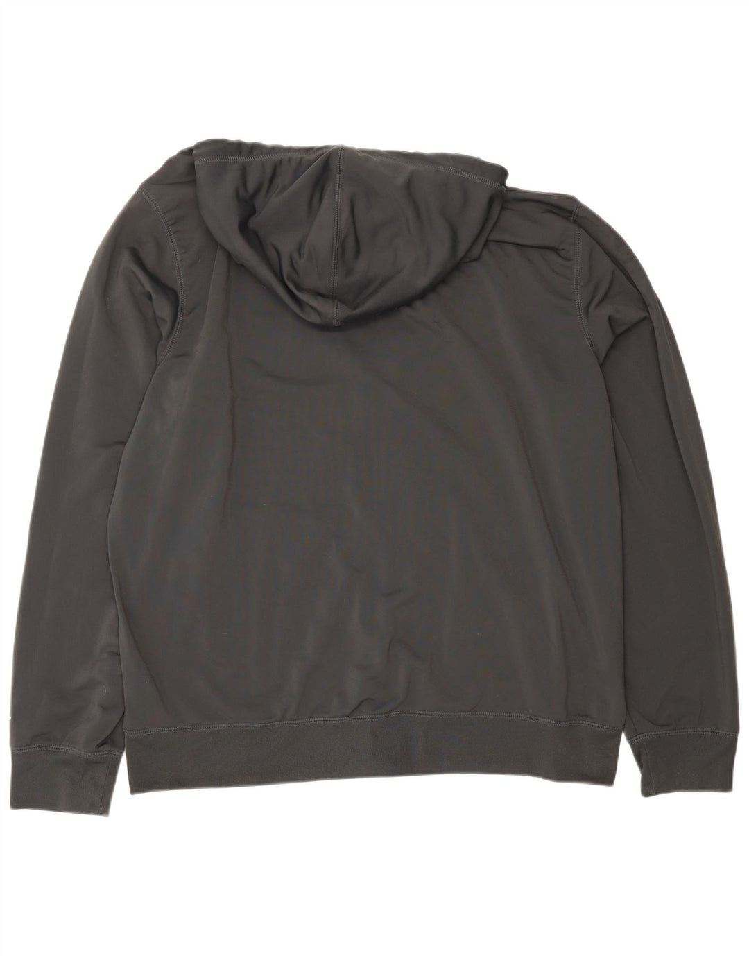 Męski sweter z kapturem i zamkiem błyskawicznym Nike, 2XL, szary poliester