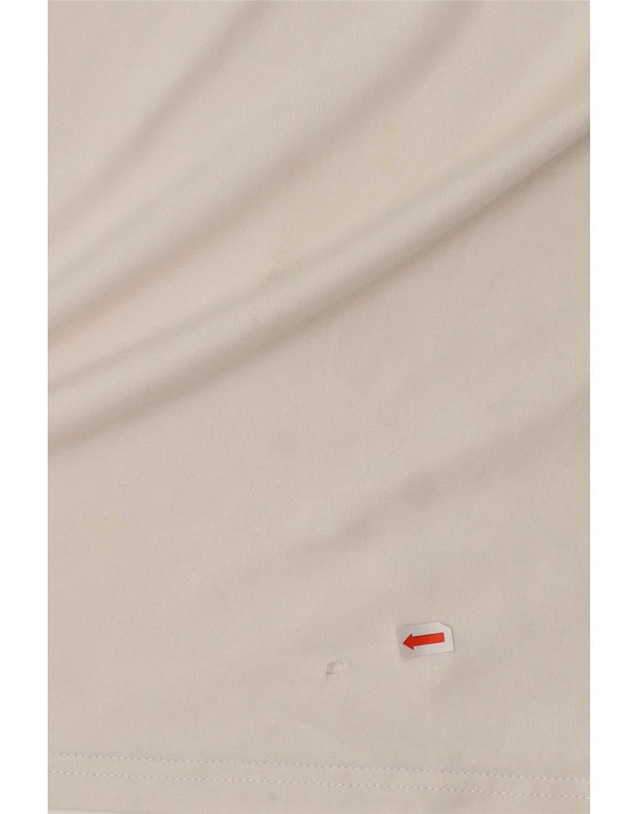 Męski T-shirt z grafiką TOMMY HILFIGER, mały, biały, bawełniany