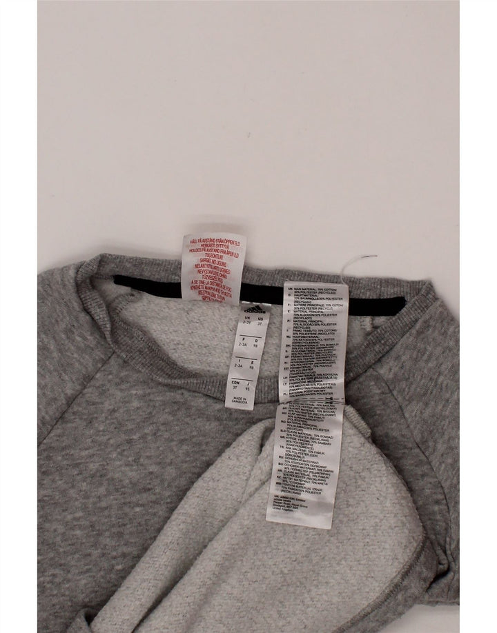 Bluza chłopięca ADIDAS 2-3 lata, szara