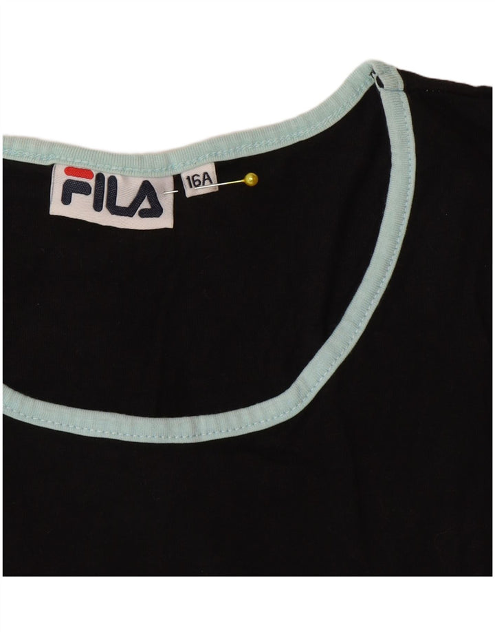 Top chłopięcy Fila Vest 15-16 lat, wielokolorowy, z blokami kolorów