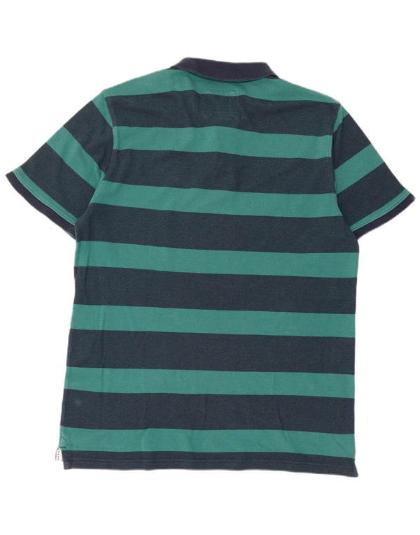 Crew Clothing Męska koszulka polo XL, bawełniana w granatowe paski