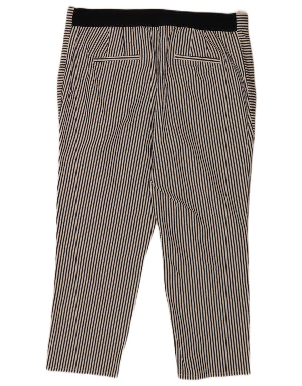 Damskie krótkie spodnie Zara 2XL W34 L24 Niebieskie paski