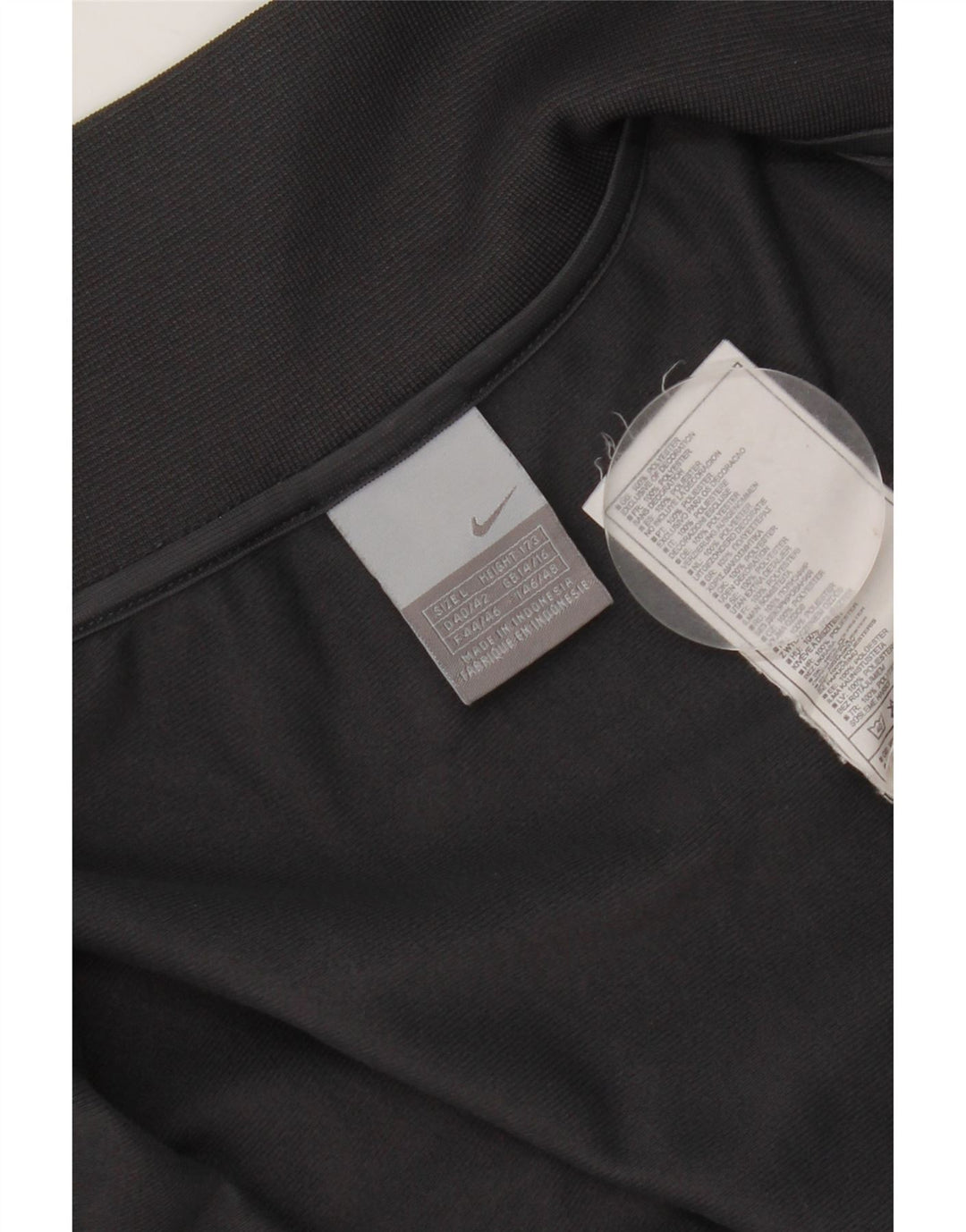 Damska kurtka dresowa Nike Crop Top UK 14/16, duża, szara, z blokami kolorów