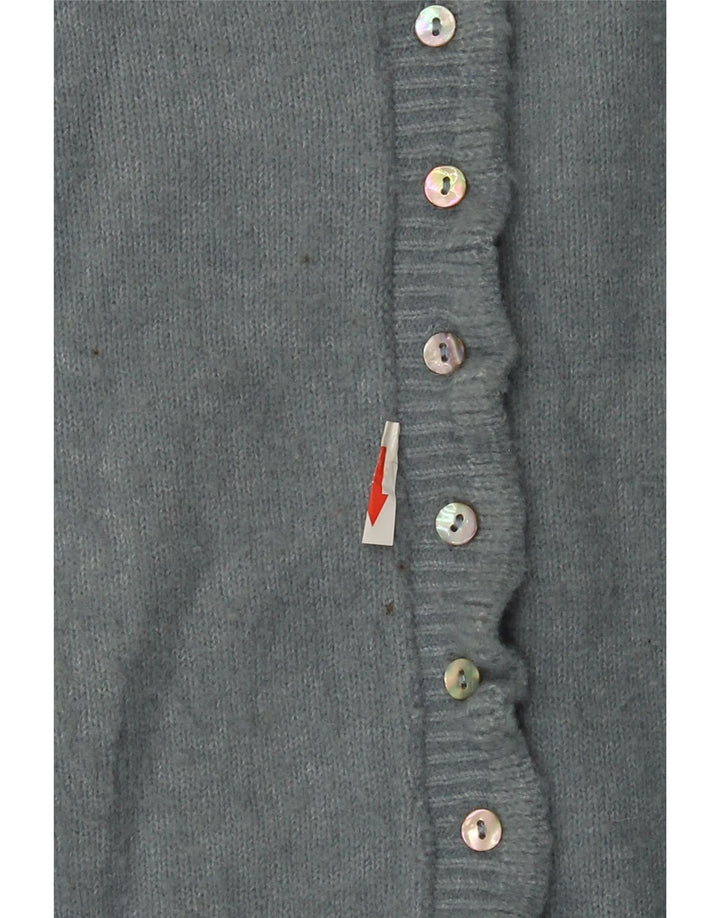 Sweter damski Zara Cardigan UK 14, średni niebieski, poliester