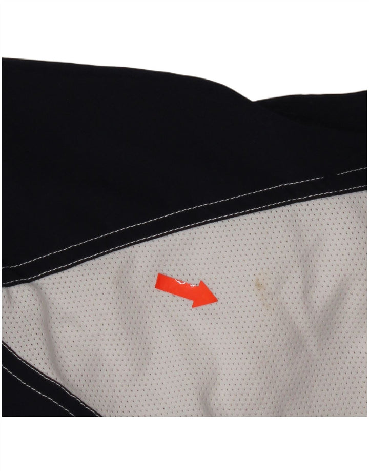 Męska kurtka dresowa Lotto XL, biały, poliester z blokami kolorów