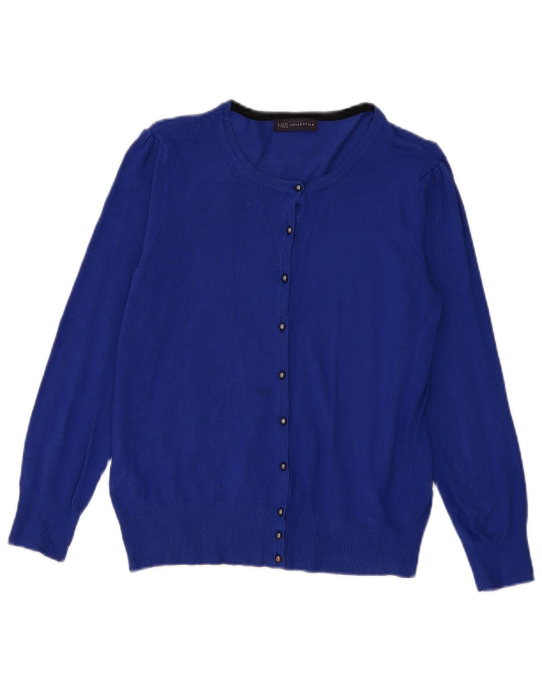 Sweter damski Marks & Spencer UK 12, średni niebieski, wiskoza