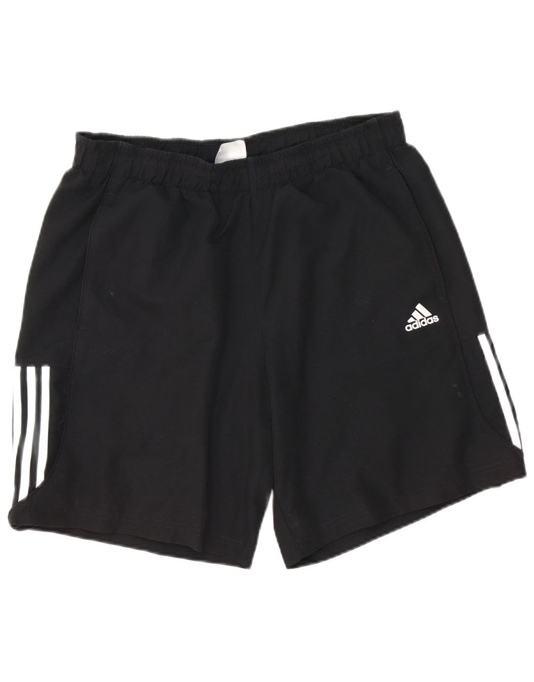 Męskie spodenki sportowe Adidas, duże, czarne, poliestrowe