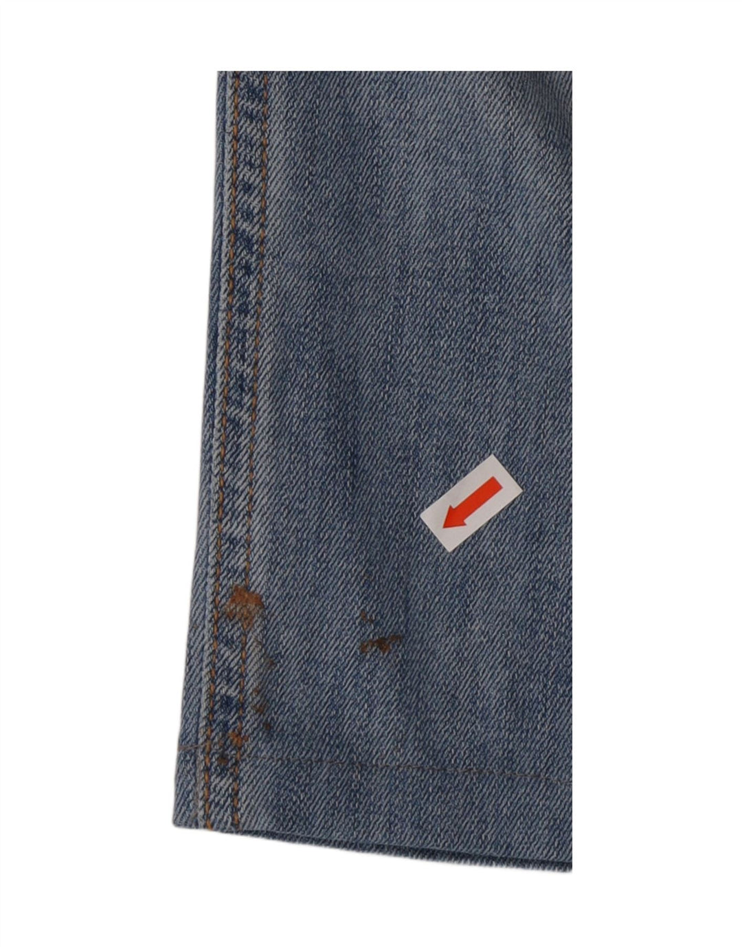 DONDUP Mens Ritchie Distressed Skinny Jeans W34 L24 Blue Cotton Vintage Dondup and Second-Hand Dondup from Messina Hembry 