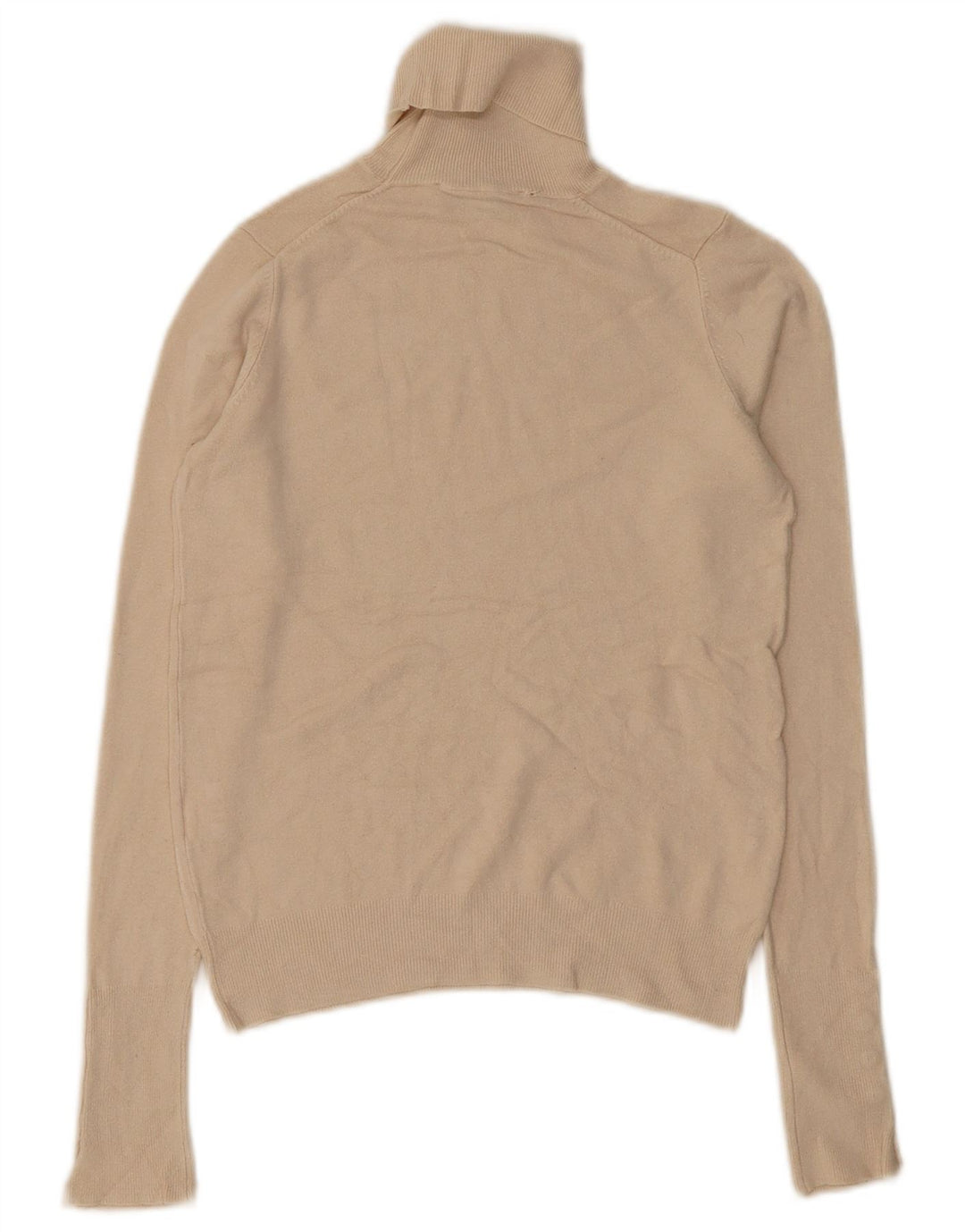 Sweter damski Zara z wywijanym dekoltem UK 10 Small Beige