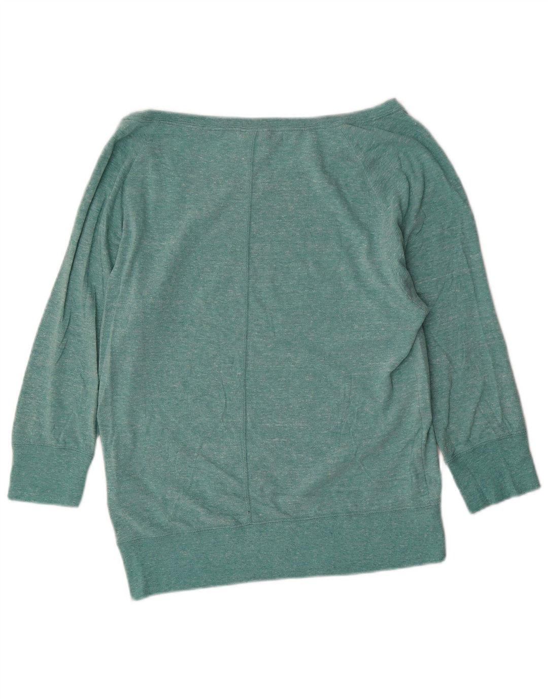 Damska koszulka z grafiką z odkrytymi ramionami Nike, z długim rękawem, UK 10, mała turkusowa