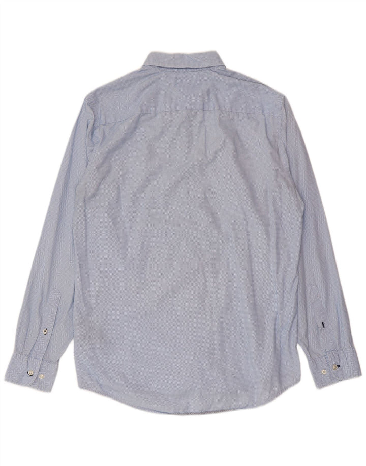 Koszula męska Tommy Hilfiger o regularnym kroju, bawełniana w kolorze średnioniebieskim w cętki