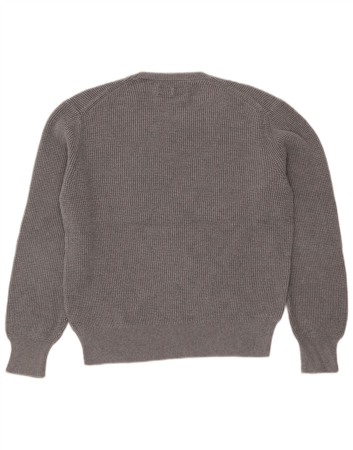 Damski sweter All Saints z okrągłym dekoltem UK 14, średni szary