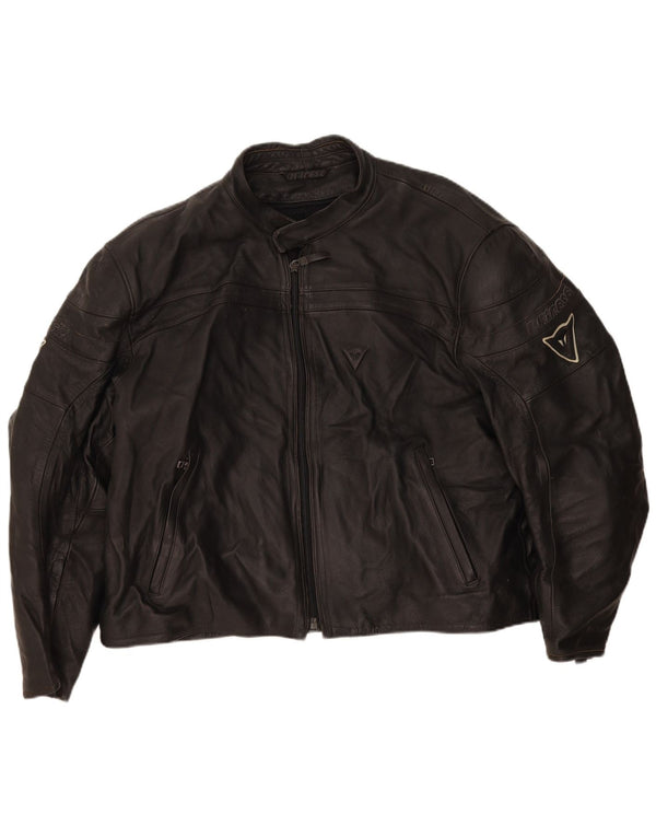 Męska skórzana kurtka wyścigowa Dainese Motorstyle UK 42 XL czarna