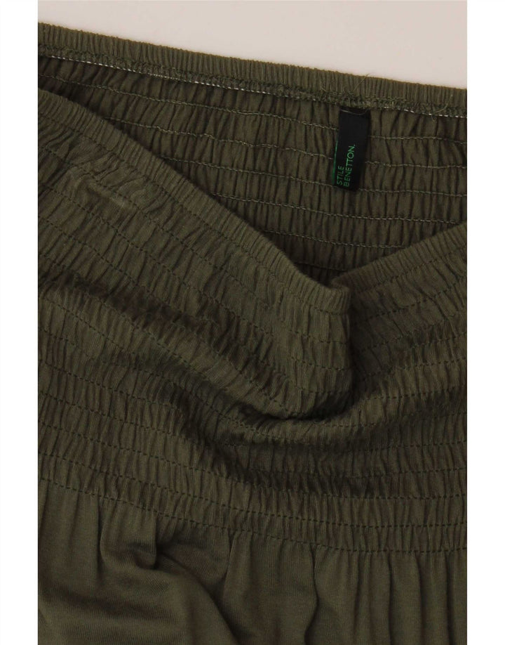 Damski top bez ramiączek Benetton UK 6 XS Khaki