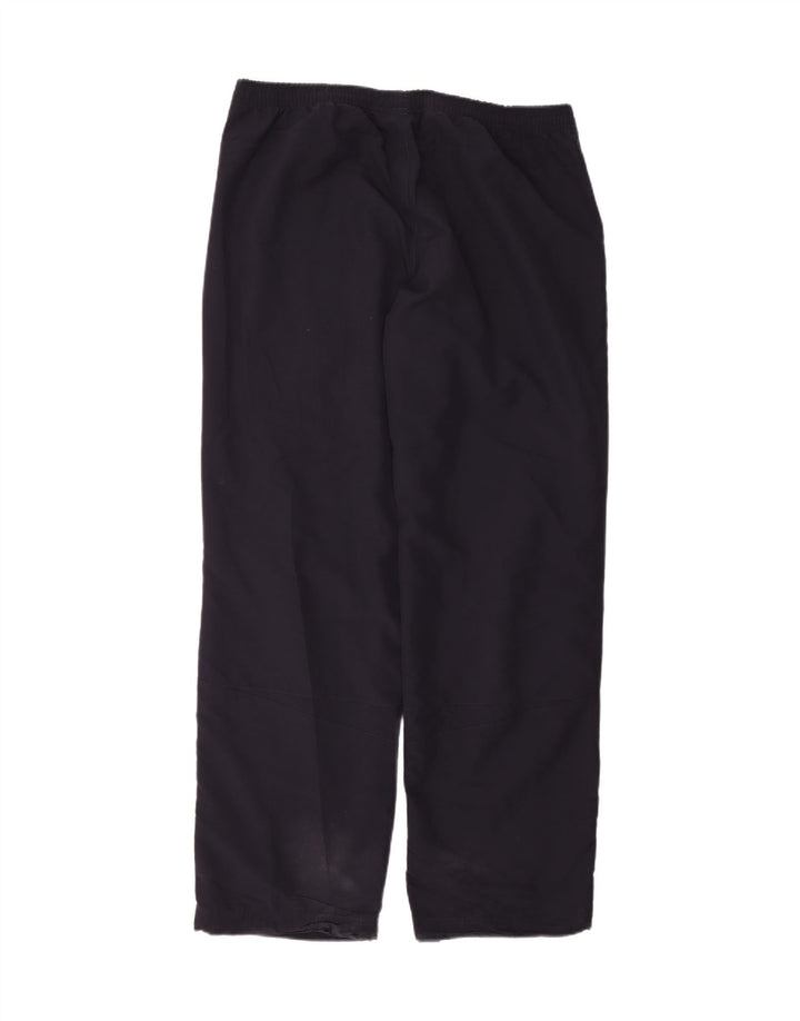 PUMA Mens Graphic Tracksuit Trousers Large  Navy Blue Polyester Vintage Puma and Second-Hand Puma from Messina Hembry 