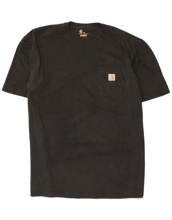 T-shirt męski Carhartt Original Fit, 2XL, czarny, bawełniany