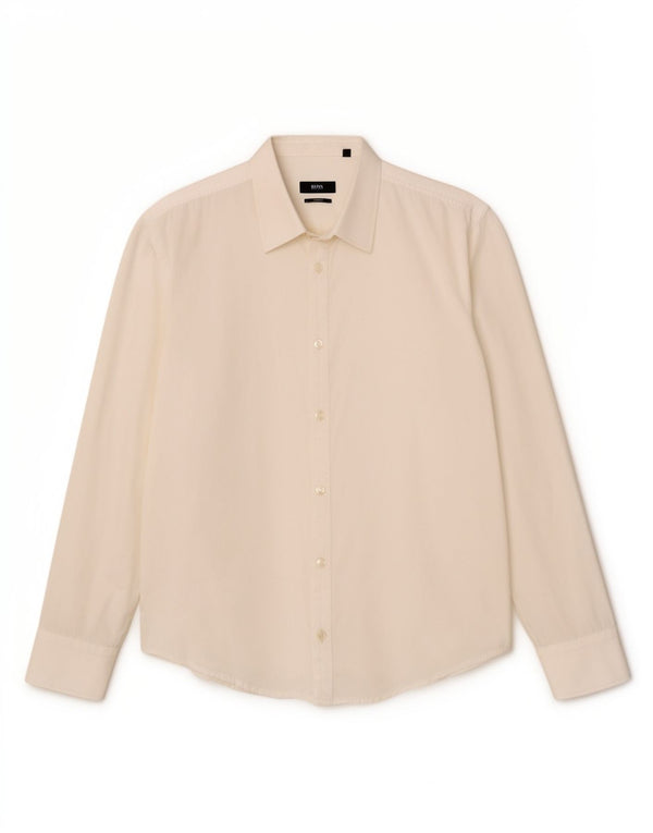 Koszula męska Hugo Boss Slim Fit, duża, biała
