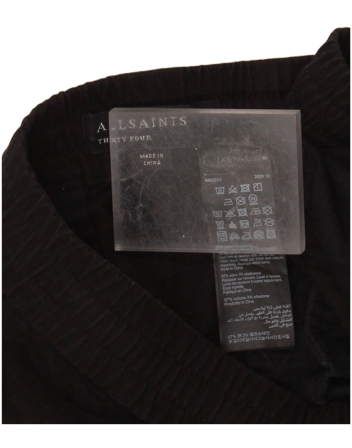 WSZYSTKIE ŚWIĘTE Męskie spodnie typu chino, duże, czarne, bawełniane