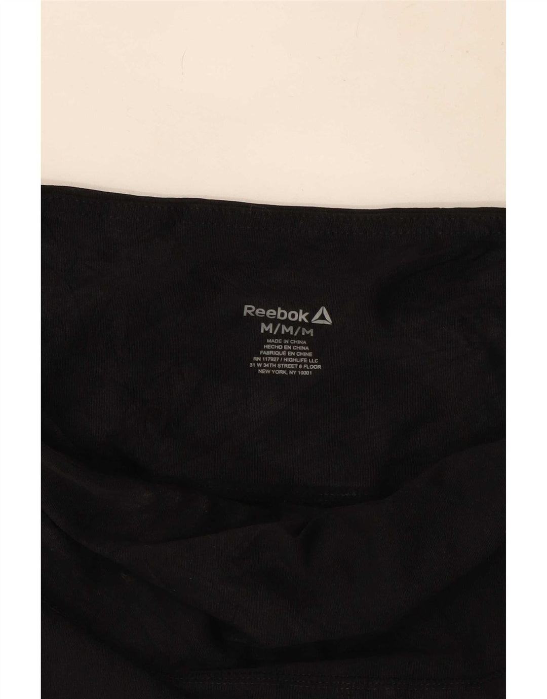 Damskie legginsy Reebok Graphic UK 12, średnie czarne