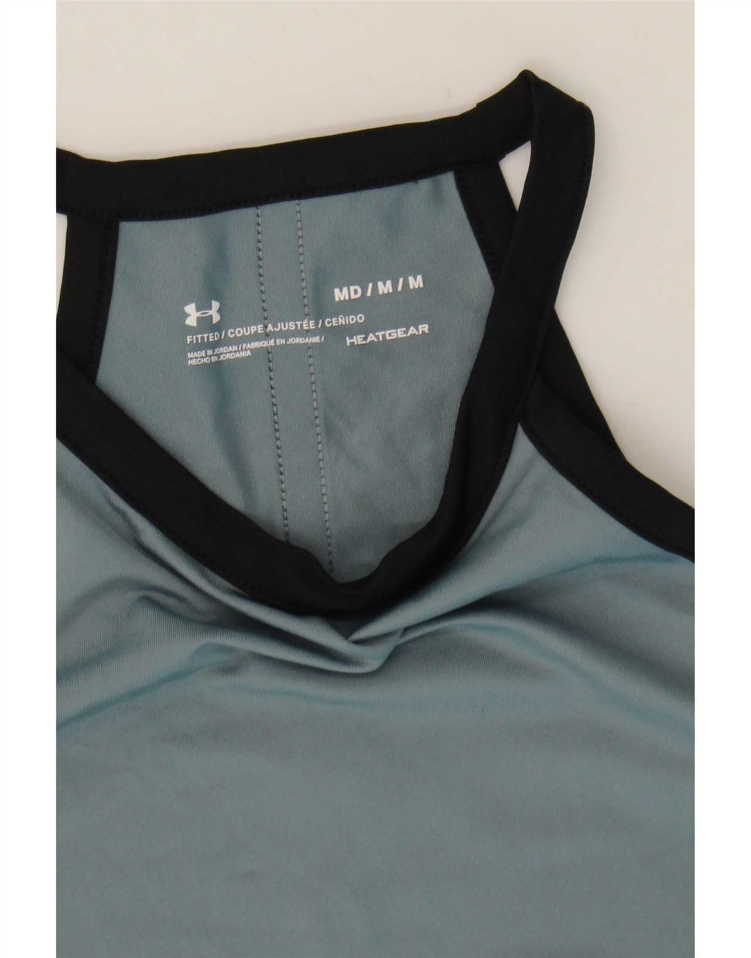 Damska kamizelka Under Armour Heat Gear Graphic Top UK 12 Medium Grey