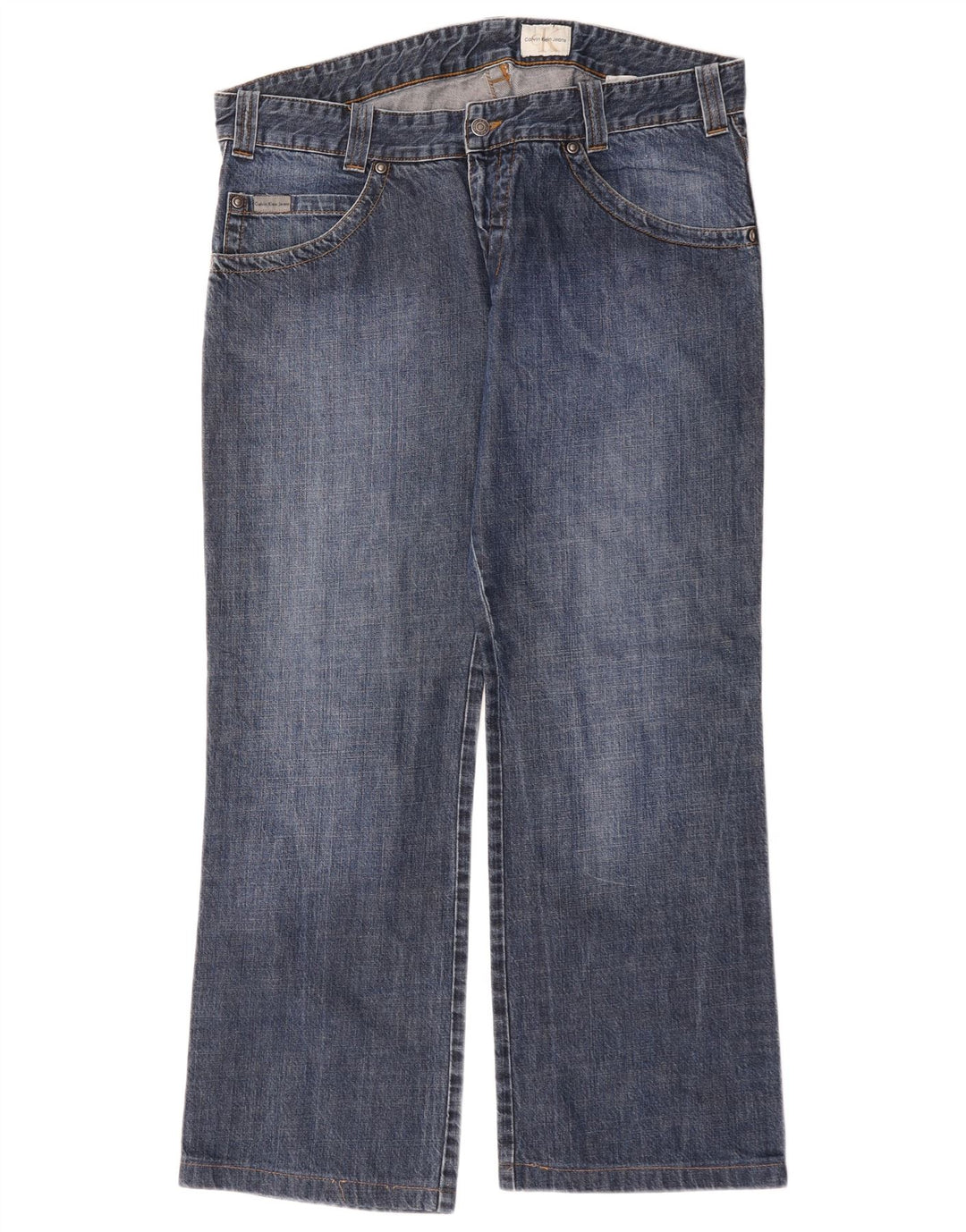 Męskie luźne dżinsy Calvin Klein W38 L30 Niebieskie bawełniane