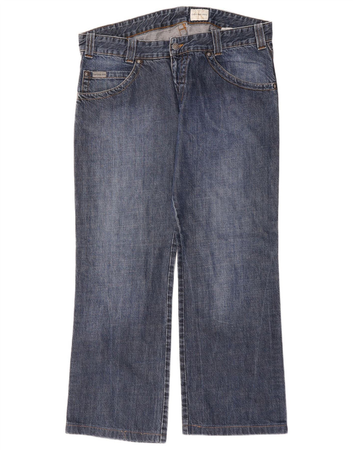 Męskie luźne dżinsy Calvin Klein W38 L30 Niebieskie bawełniane