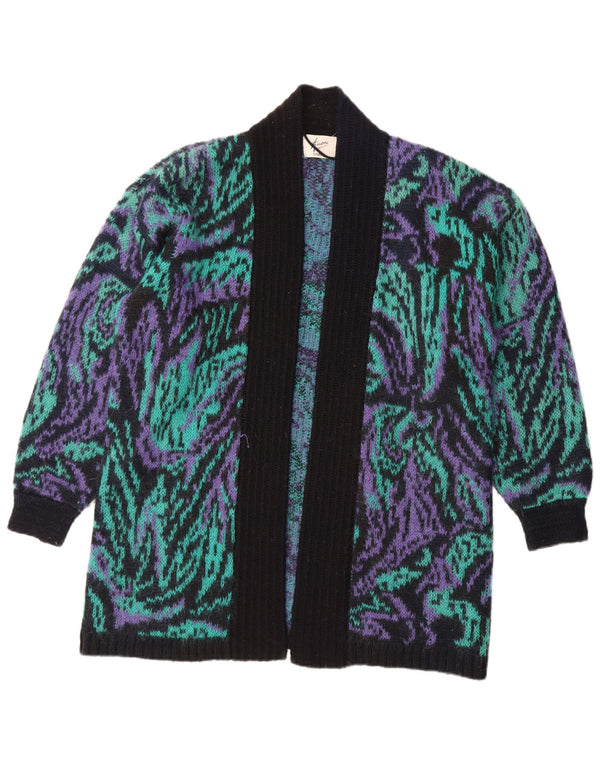 Damski sweter oversize Amari o długim kroju, UK 10, mały, wielobarwny