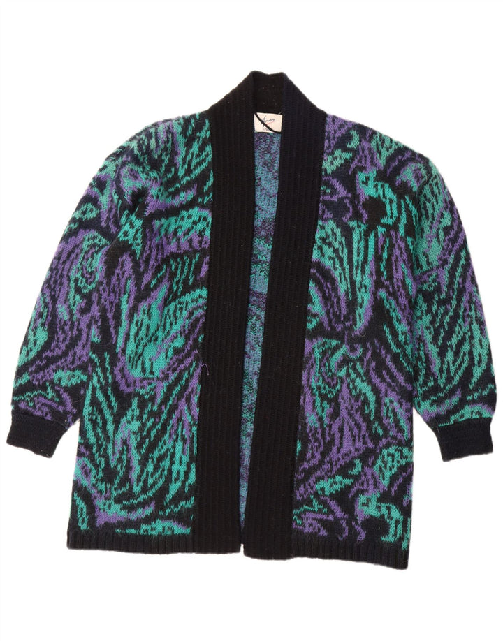 Damski sweter oversize Amari o długim kroju, UK 10, mały, wielobarwny