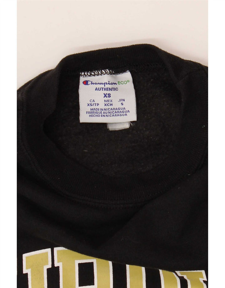Męska bluza Champion Purdue Graphic Jumper XS w kolorze czarnym