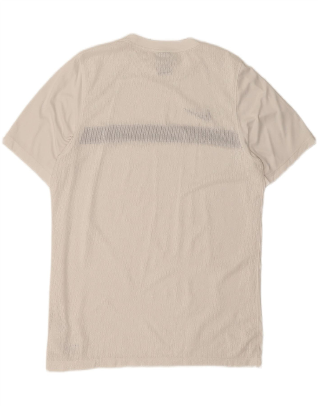 Męski T-shirt Nike Dri Fit Top XL, biały poliester z blokami kolorów