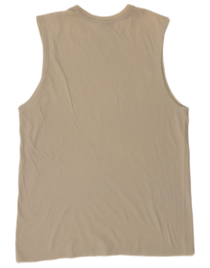 Męska koszulka z grafiką Champion Top 2XL, szara bawełna