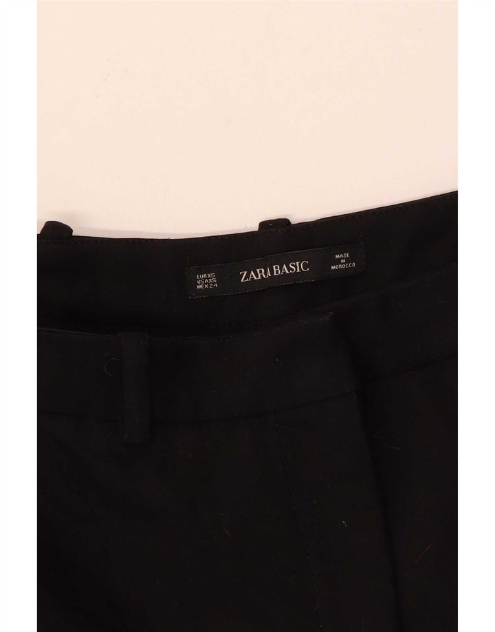 Damskie spodenki chino Zara XS W24 czarne