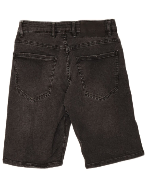 Męskie spodenki jeansowe ZARA EU 38 Small W30 szare