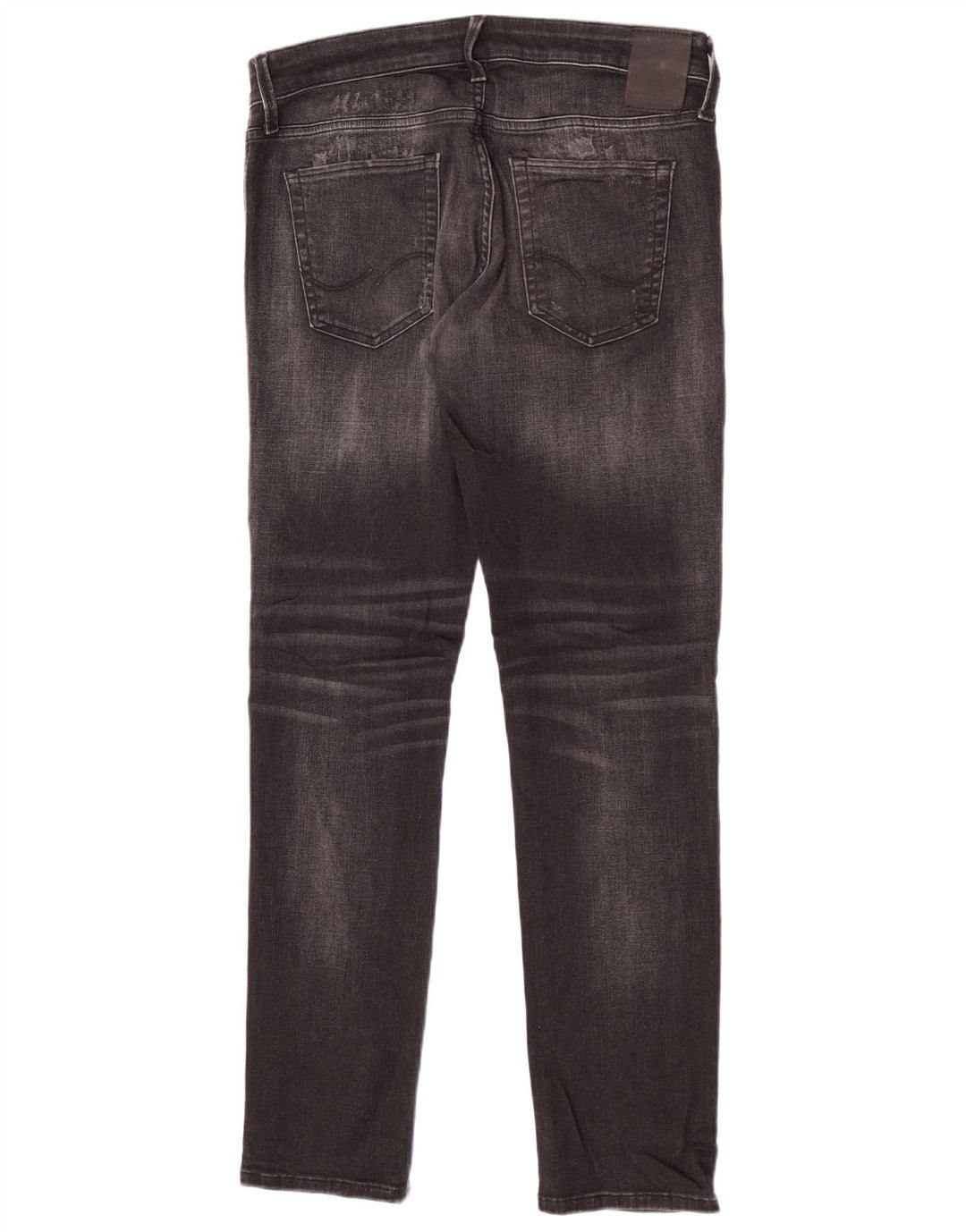 Męskie jeansy Jack & Jones GLENN Distressed W33 L32 Czarne bawełniane