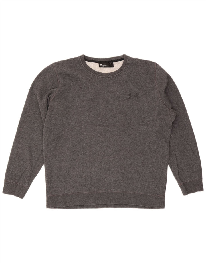 Męski sweter Under Armour Cold Gear, duży, szary, nakrapiany