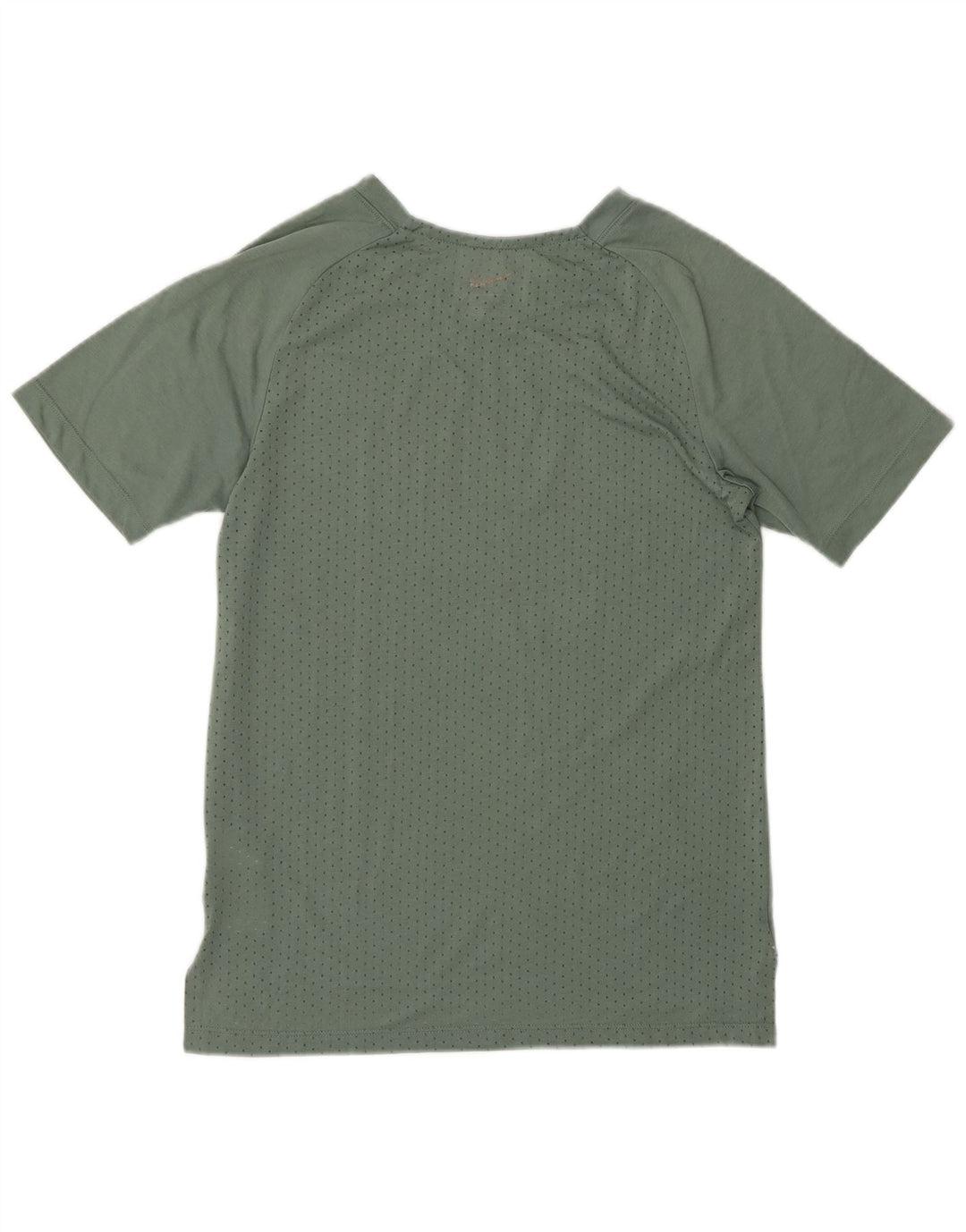Damska koszulka NIKE Dri Fit Top UK 10, mała, zielona, poliester