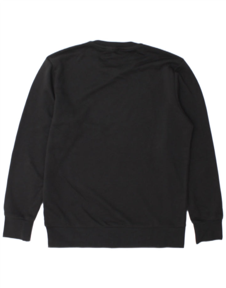 Męska bluza Adidas z grafiką, duża, czarna