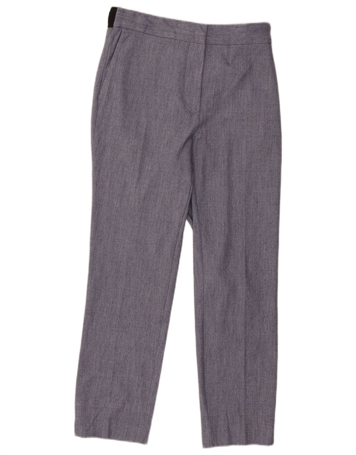 Spodnie damskie Zara Regular Chino, duże W30 L27 Niebieskie