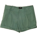 MOSSIMO Womens Stretch Hot Pants US 16 2XL W38 Green Cotton Vintage Mossimo and Second-Hand Mossimo from Messina Hembry 