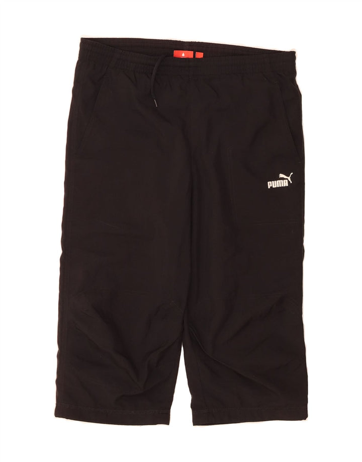 PUMA Boys Capri Tracksuit Trousers 13-14 Years  Black Vintage Puma and Second-Hand Puma from Messina Hembry 