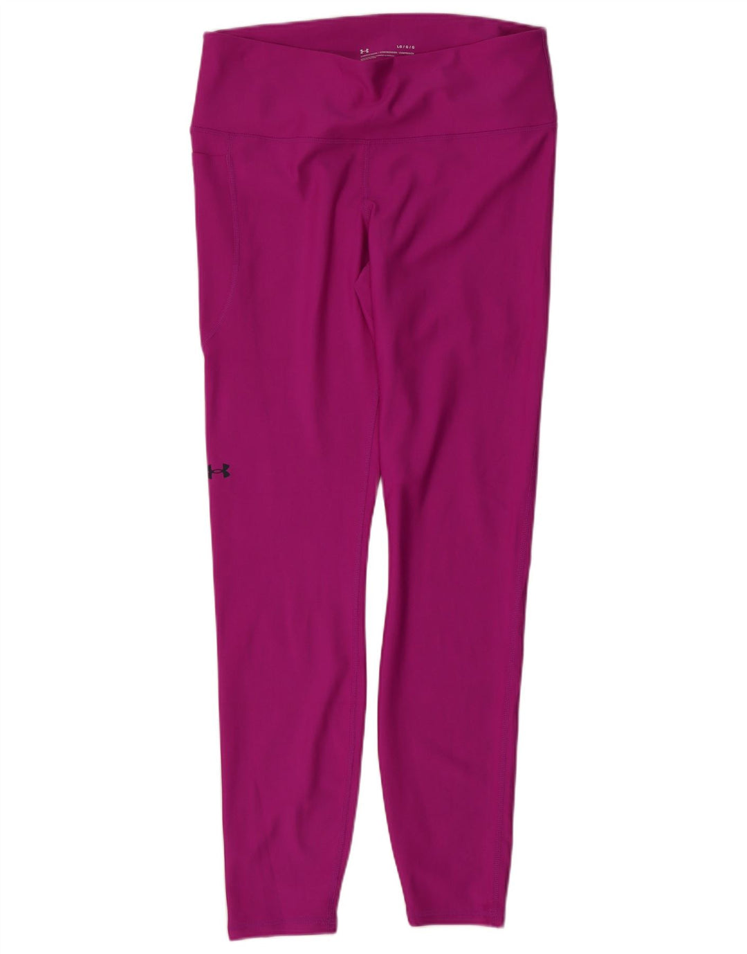 Legginsy damskie Under Armour UK 14, duże, fioletowe, poliestrowe