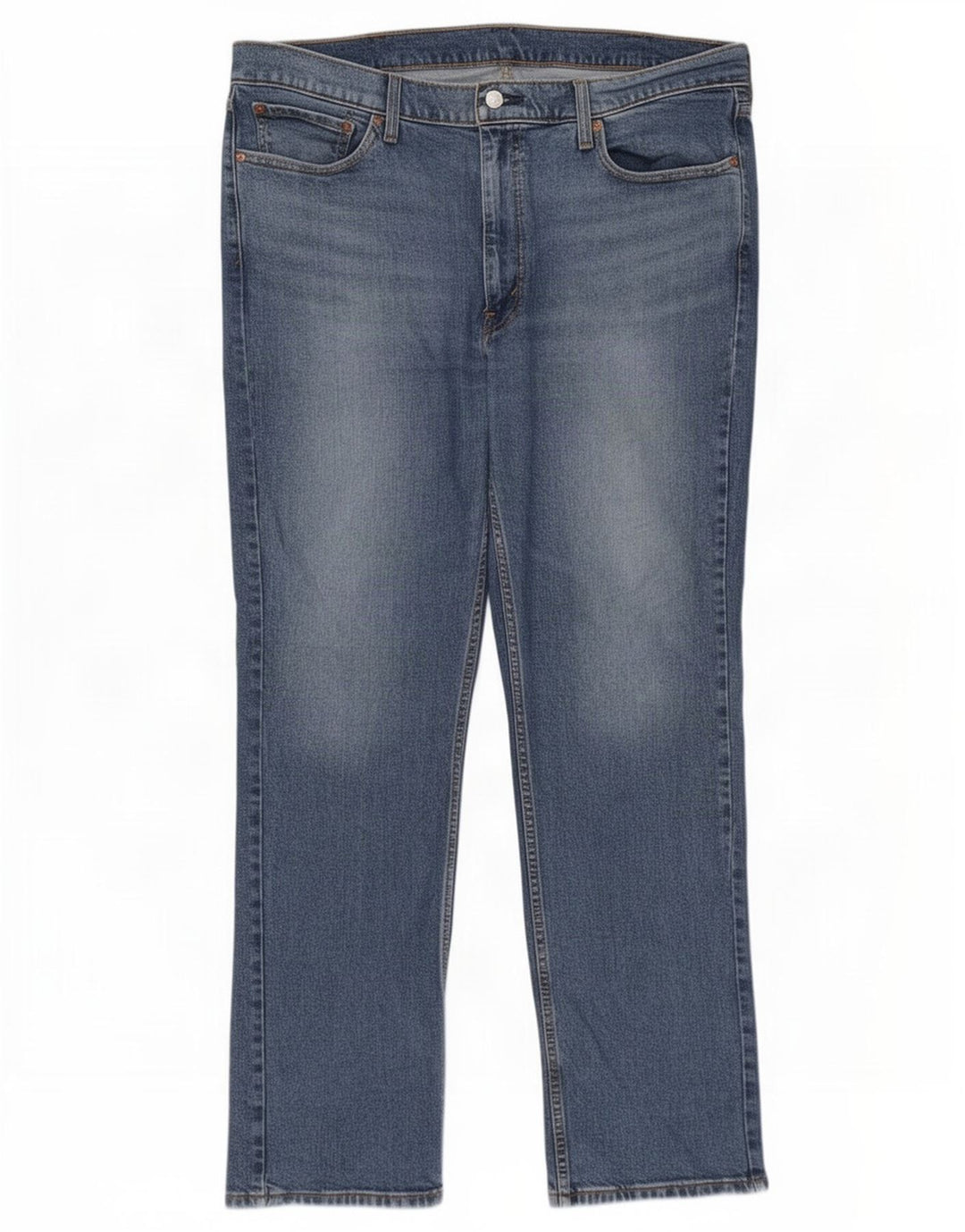 Męskie jeansy Levi's 514 Straight W40 L32 Niebieskie bawełniane