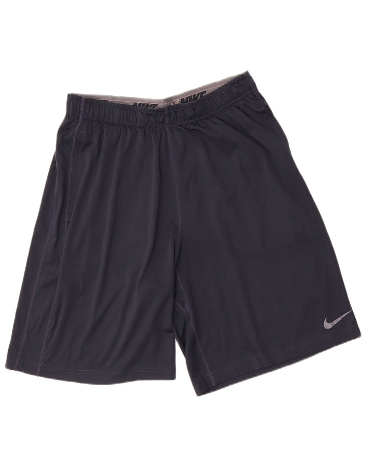 Męskie spodenki sportowe Nike Dri Fit, średni granatowy poliester