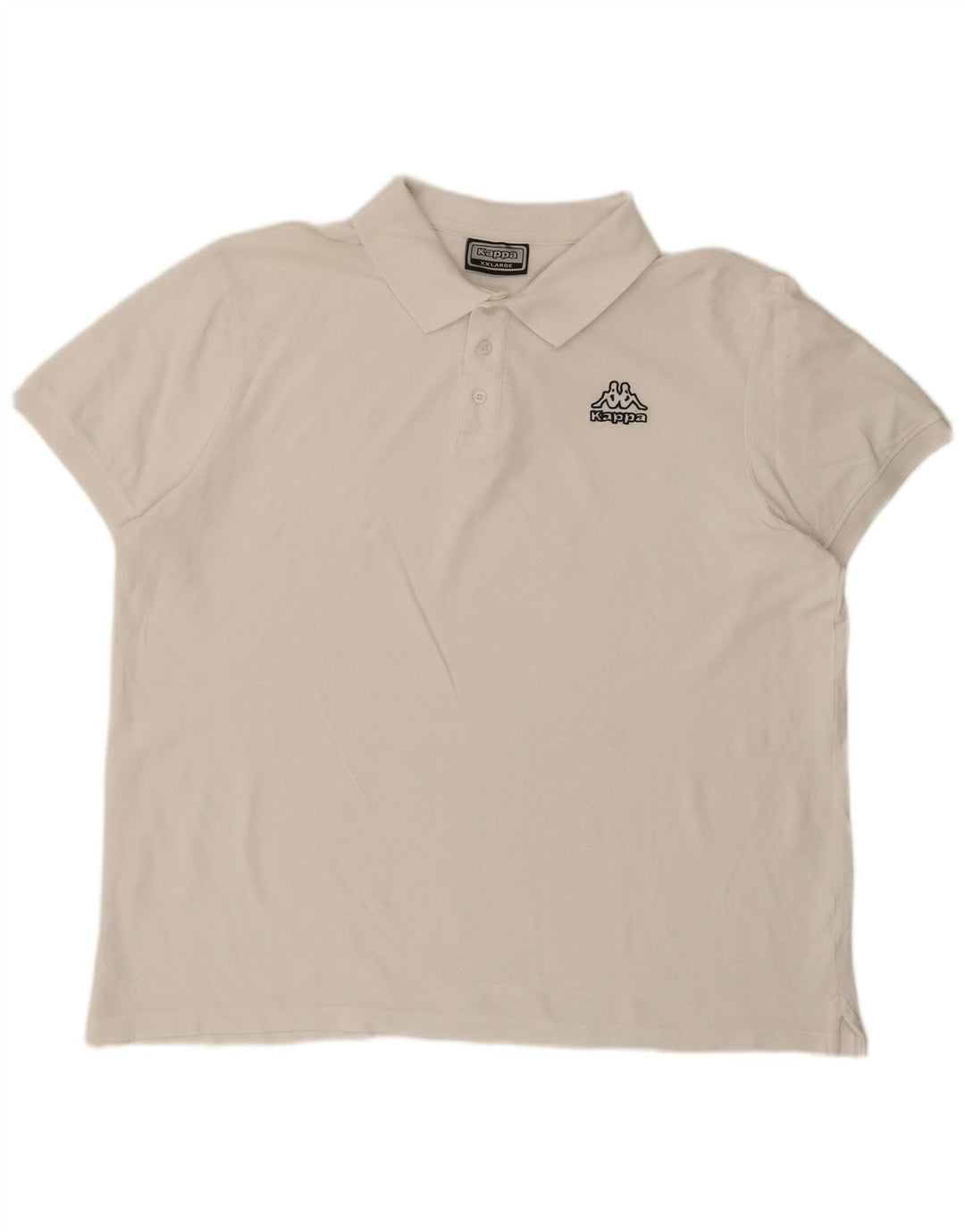 Męska koszulka polo Kappa 2XL biała